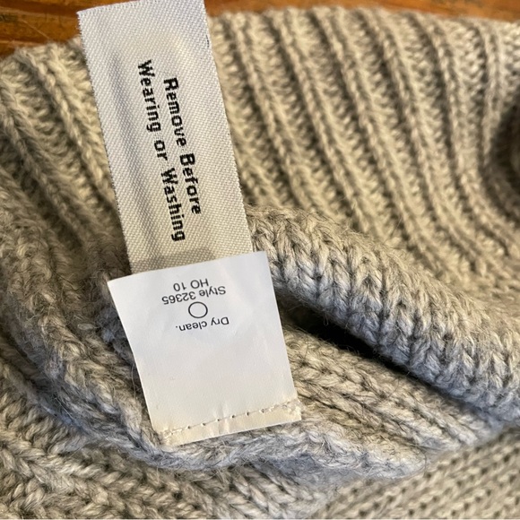 J Crew Grey Sweater — NWOT - Picture 10 of 11